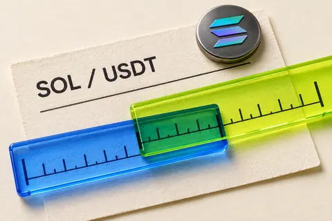 Overlapping measuring strips on a SOL futures slip represent execution costs counted twice