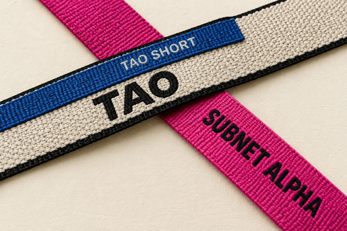 A TAO short covers the TAO ribbon while subnet alpha exposure continues independently